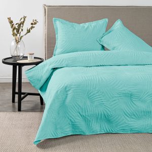 Quilt 2 Plazas Marquis Heatpress Aqua
