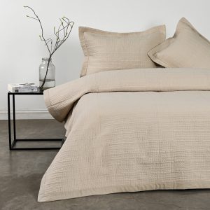 Quilt 2 Plazas Beige