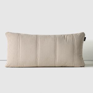 Cojín Microcotele Beige 40x80 cm
