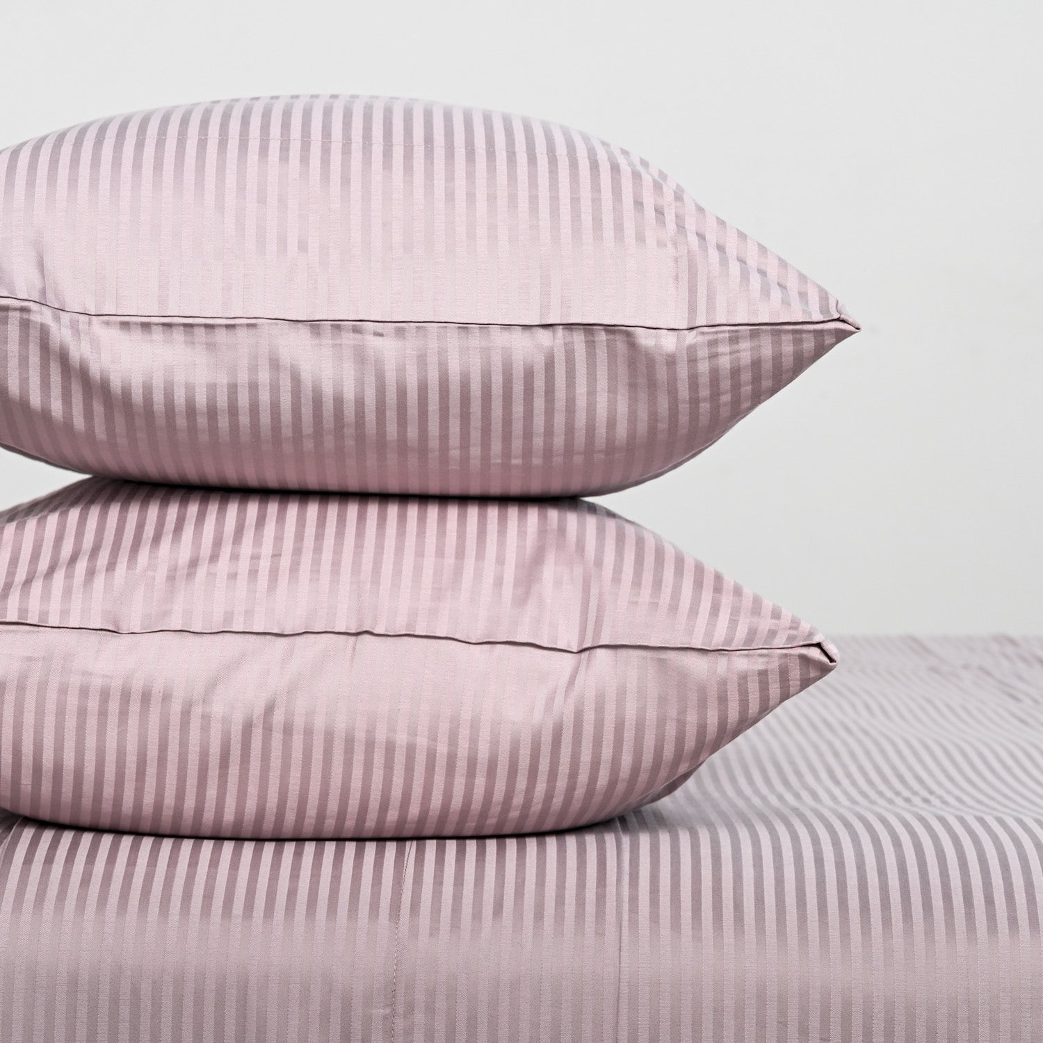 Sábanas King 600 Hilos Dobby Mauve - 图片 2
