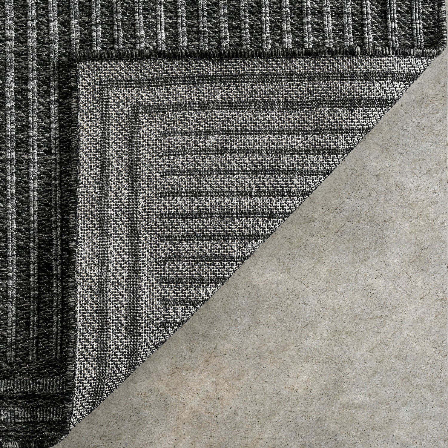 Alfombra Out-In Border Gris 160x230 cm - 图片 3