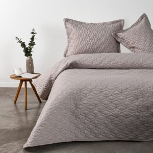 Quilt 2 Plazas Bicolor Tostado Beige