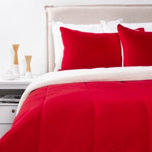 Plumón Sherpa 2 Plazas Coral Rojo