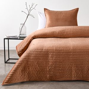 Quilt 1.5 Plazas Stripe Deep Rose