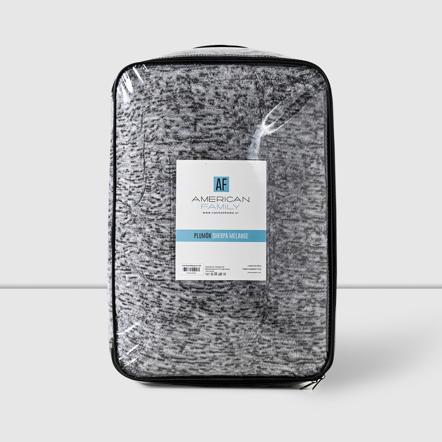 Plumón Sherpa 1.5 Plazas Melange Gris - 图片 2