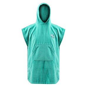 Toalla de Playa Poncho Teen Terry Aqua