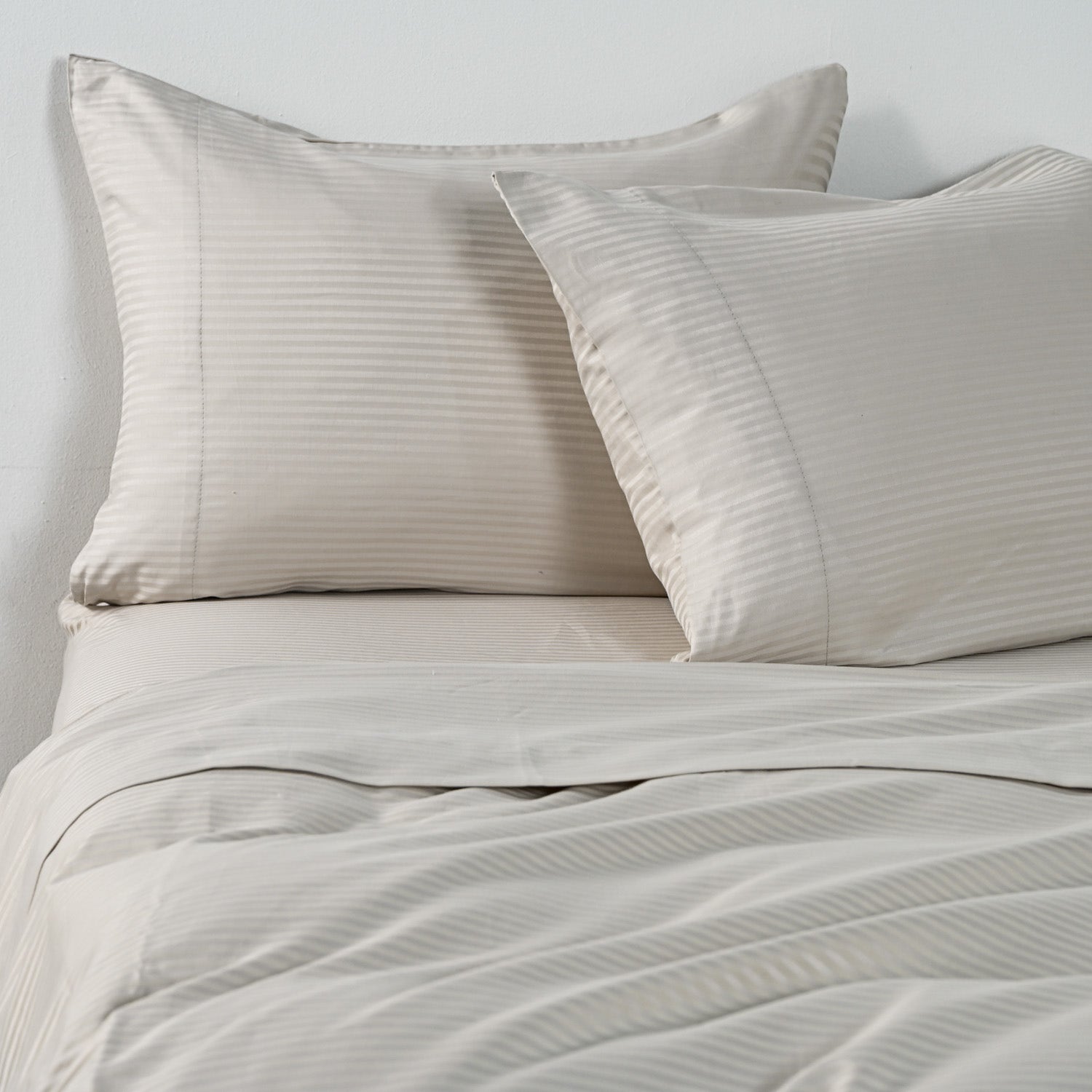 Sábanas King 600 Hilos Dobby Beige