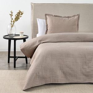Quilt 1.5 Plazas Roller Heatpress Taupe