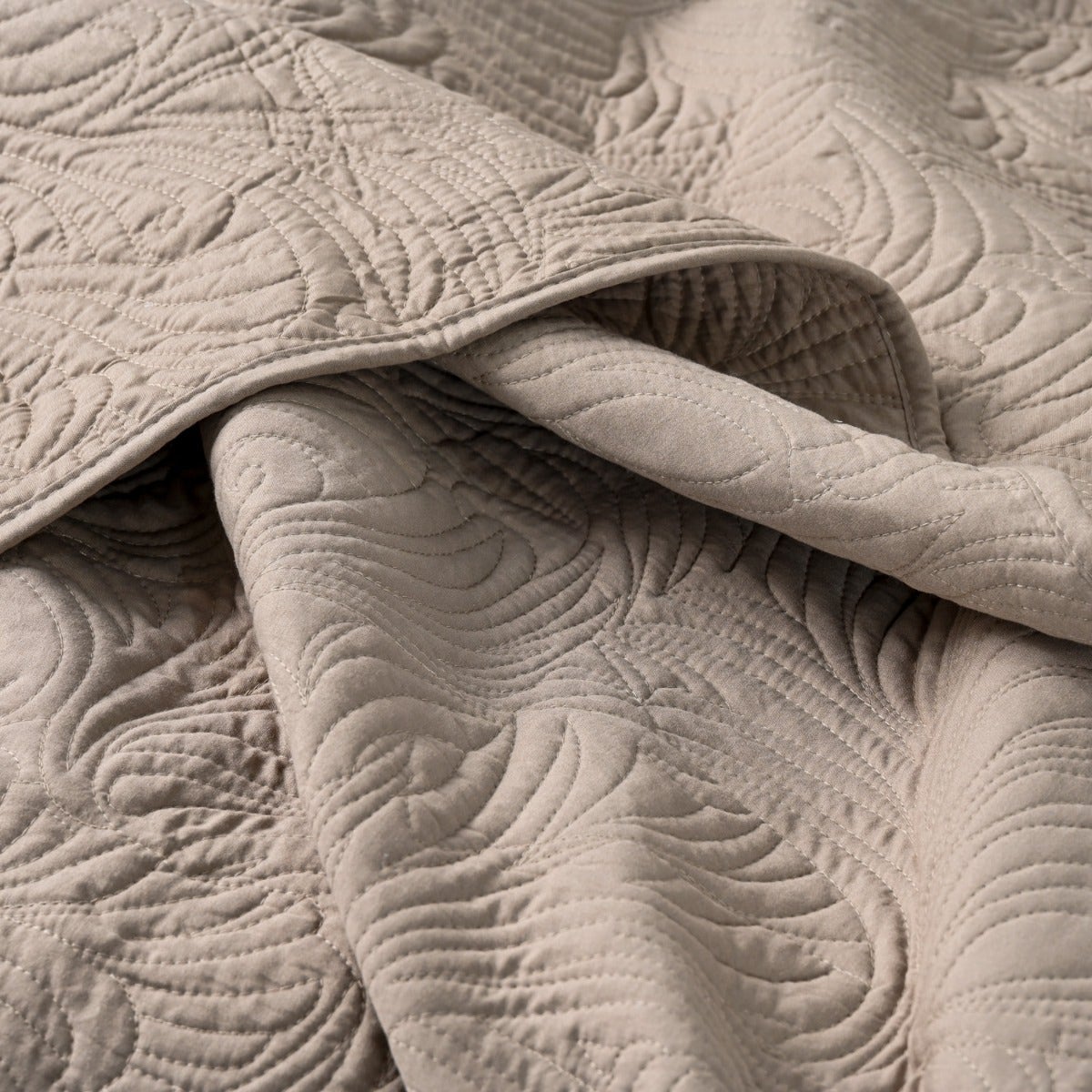 Quilt 2 Plazas Matelado Taupe - Imagen 3