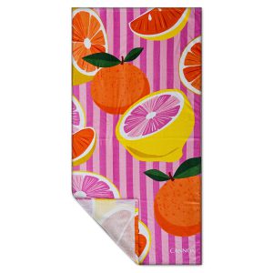Toalla de Playa Naranja 75x150 cm
