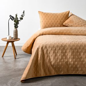 Quilt 2 Plazas Diamond Latte