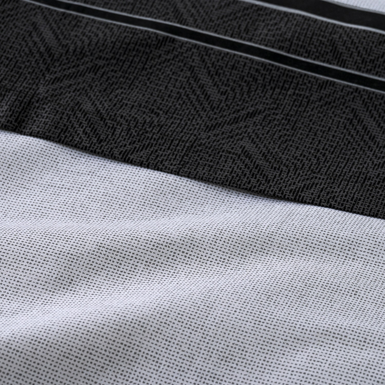 Sábanas 1.5 Plazas 144 Hilos Zircon Negro - Imagen 3