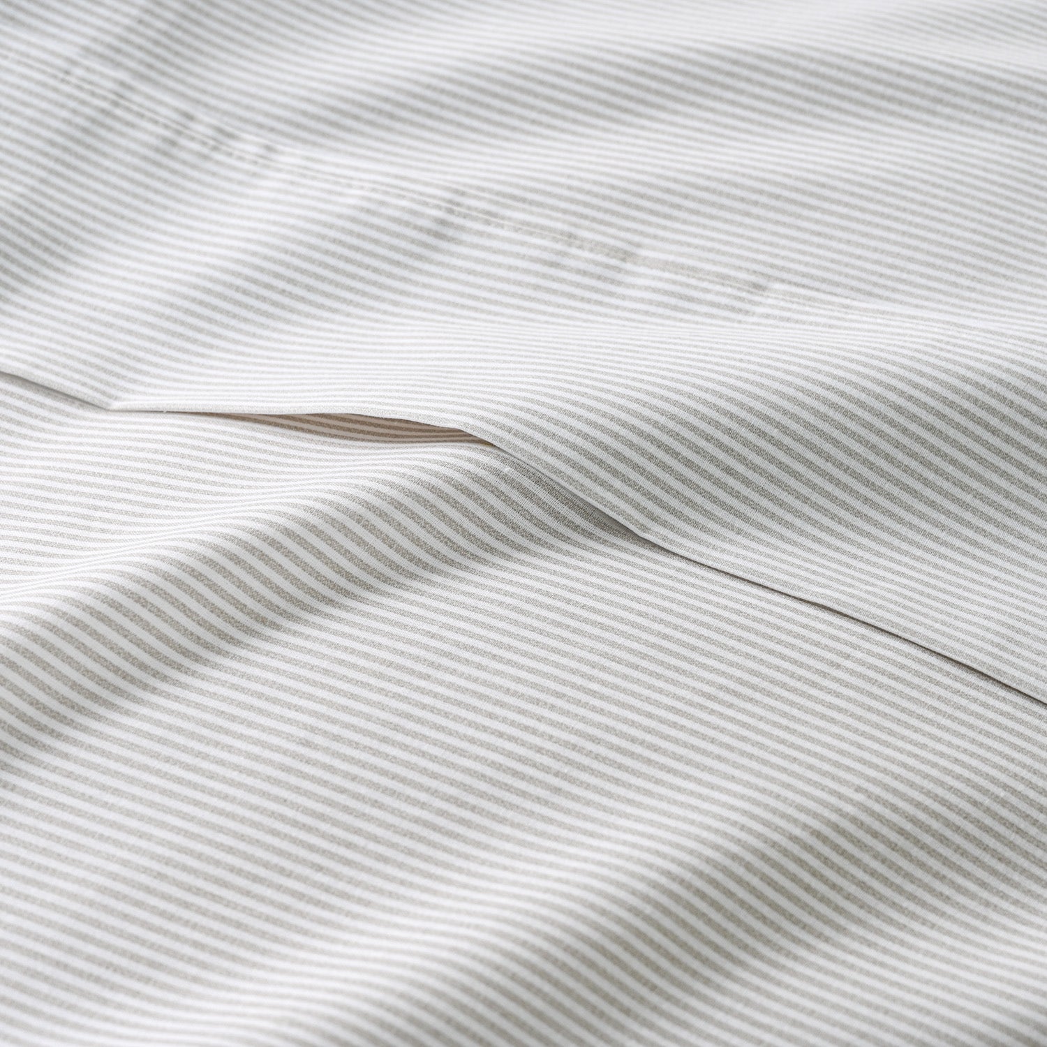 Sábanas King 144 Hilos Stripe Beige - 图片 3