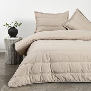 Plumón Súper King Microcotele Beige