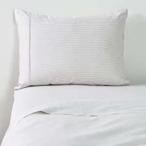 Sábanas 1.5 Plazas 144 Hilos Stripe Beige