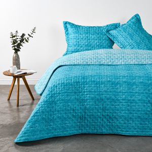 Quilt 2 Plazas Dye Turquesa